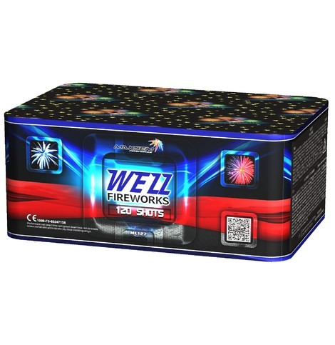 Батарея салютов WEZZ MC 127 купить в минске бесплатной с доставкой